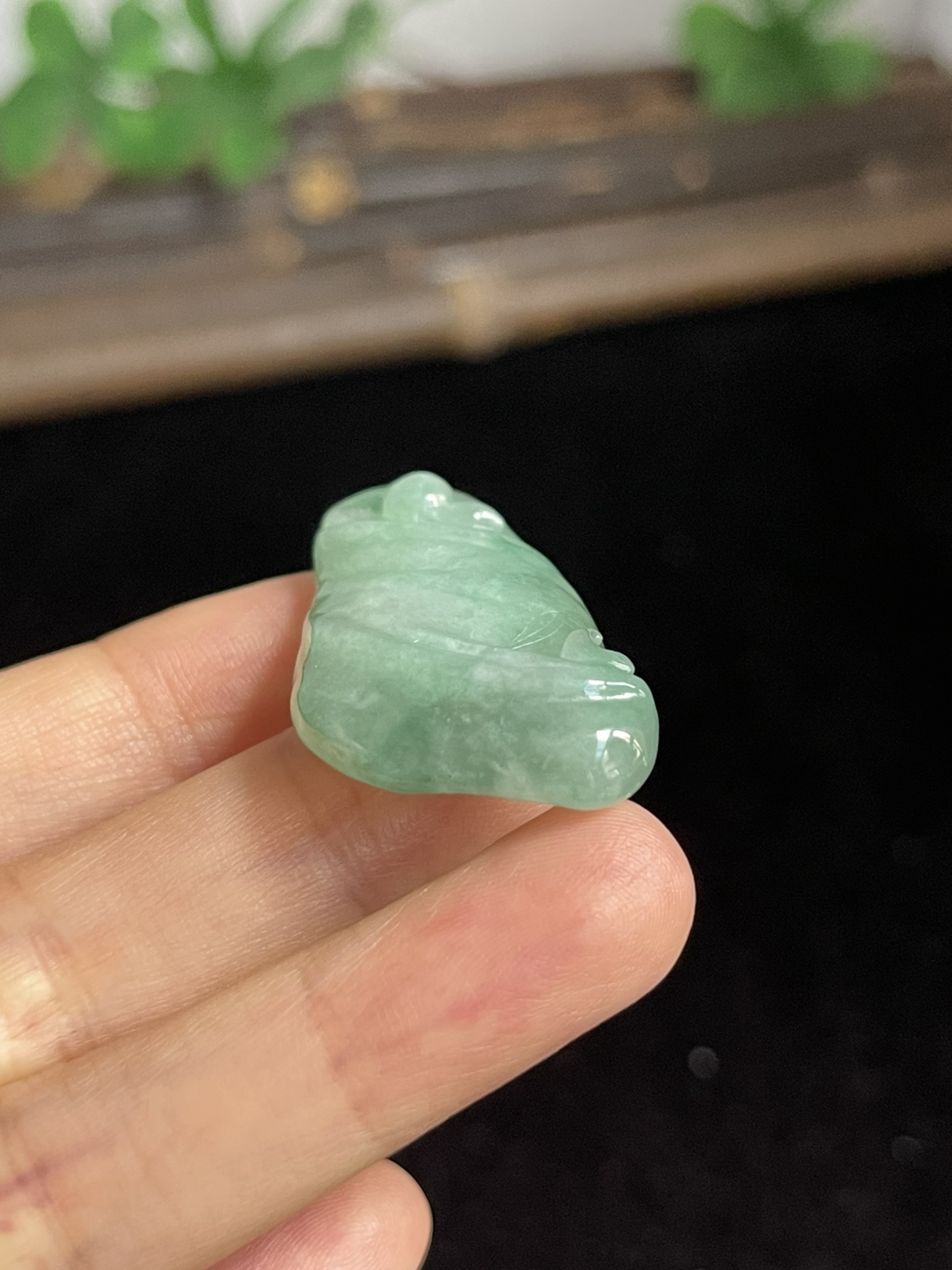 翡翠花件