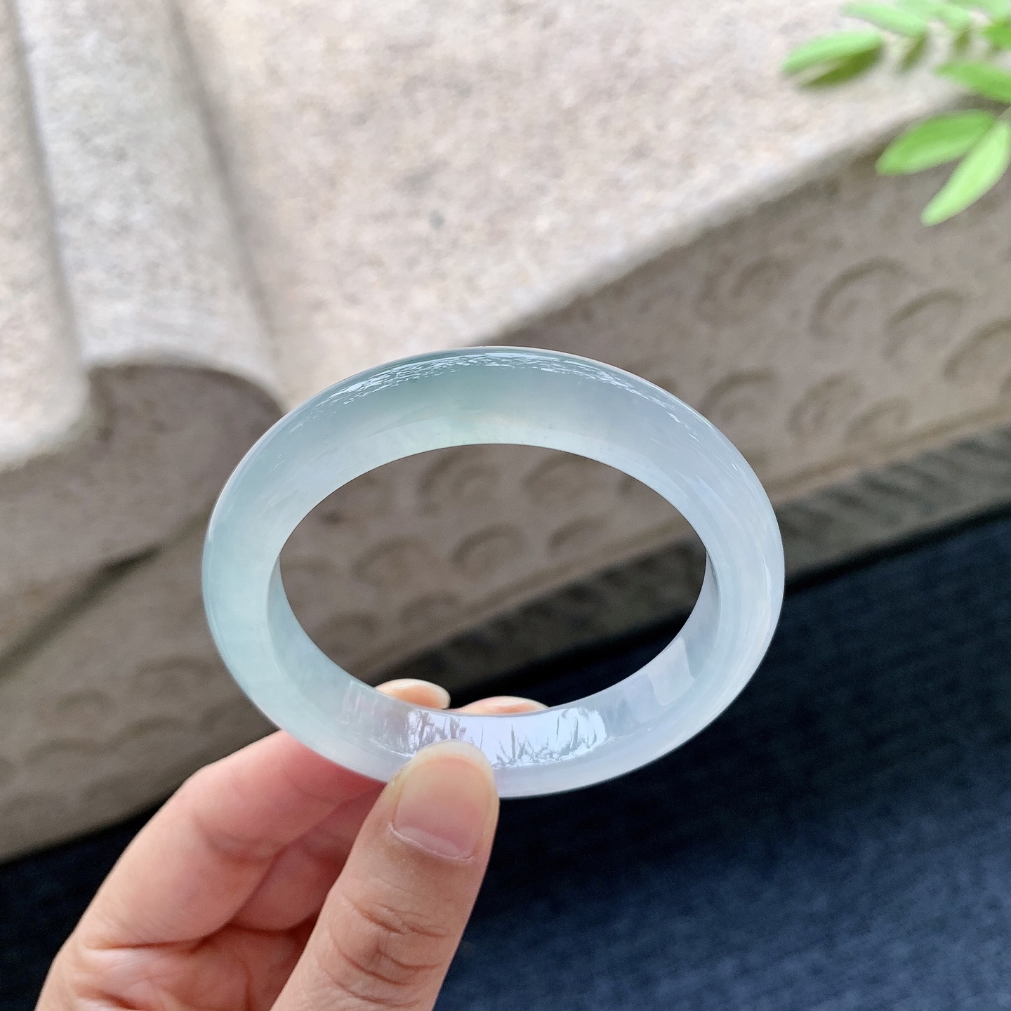 正圈50 51 冰晴底，清透，水润，种老，细腻，无裂