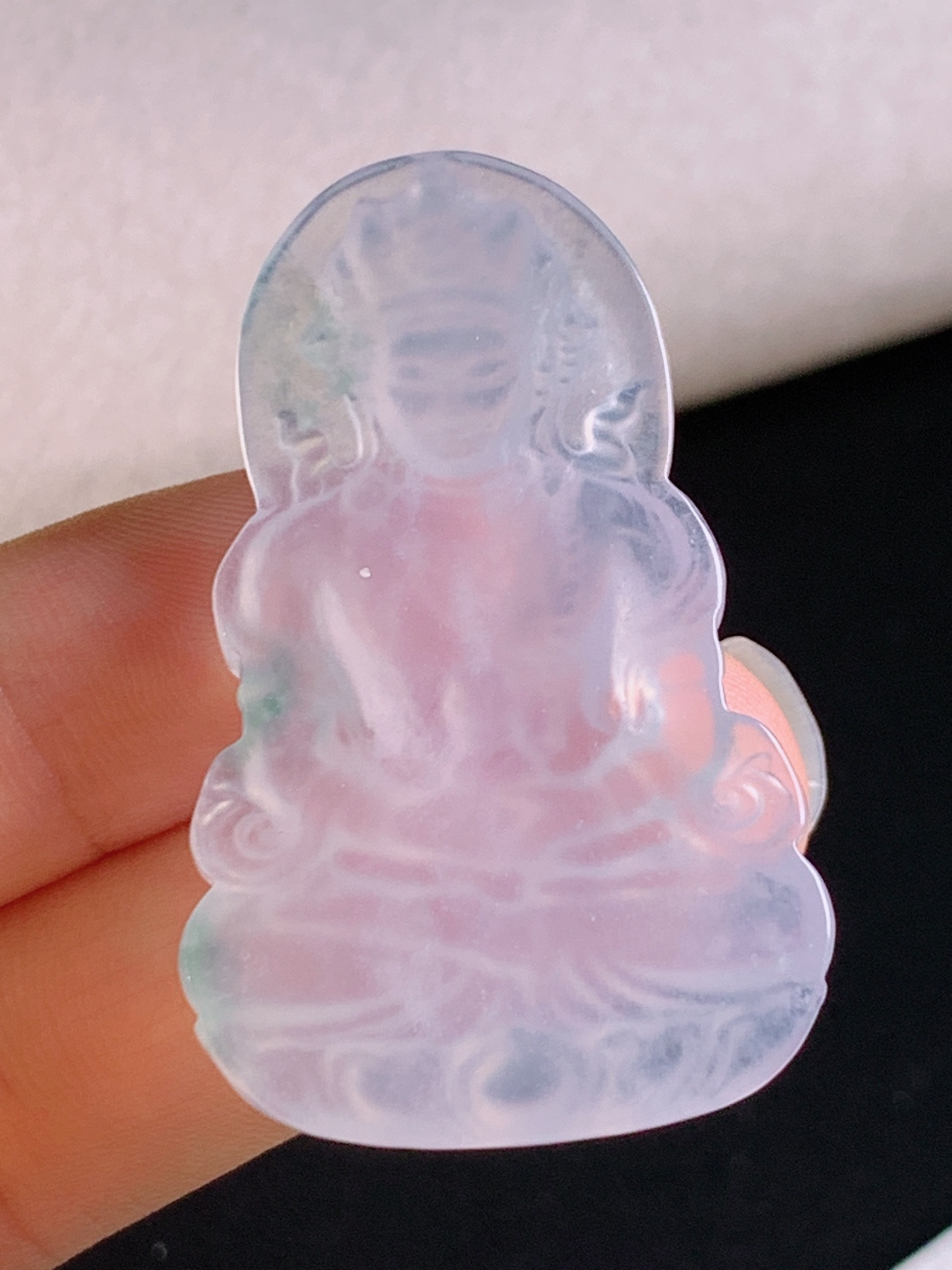 ️ 度母，无裂，通透细腻，品相好