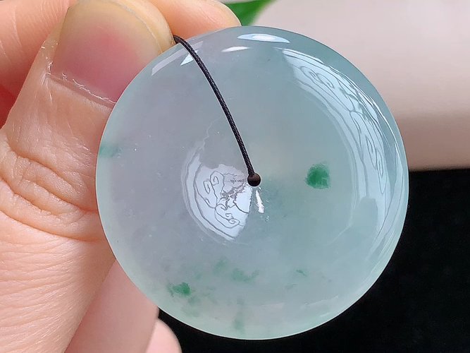 ️ 平安扣，尺寸36.0-6.1mm，包A附证书