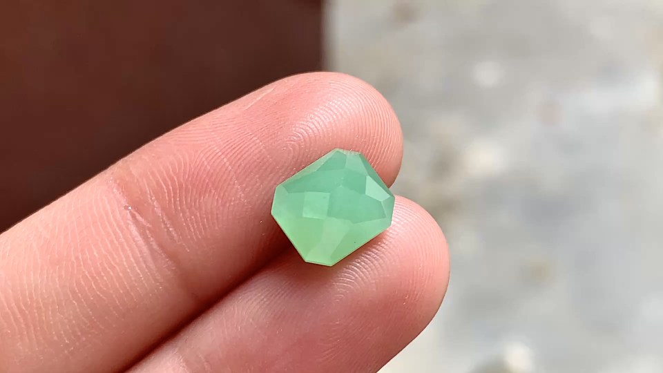 木纳绿钻石方块