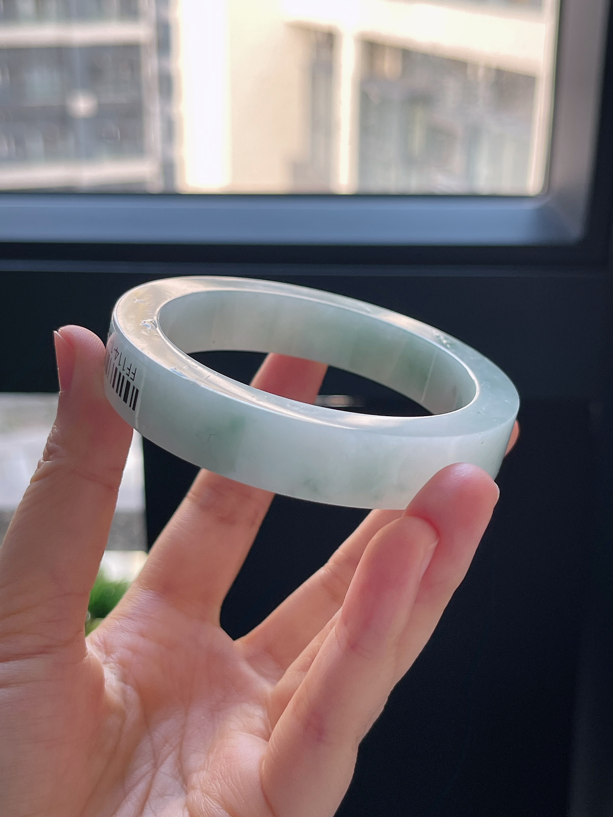 翡翠镯饼⭕️正圈最大做56.8