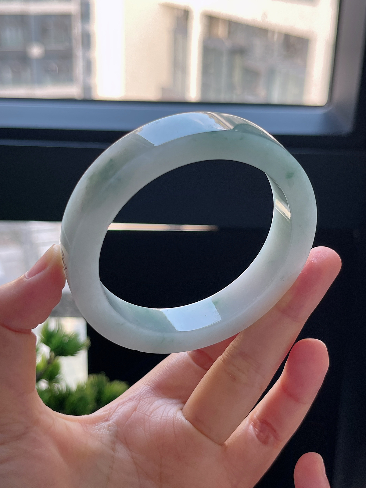 翡翠镯饼⭕️正圈最大做56.8