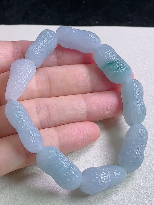 飘花生意兴隆手链，，尺寸22.2/13.7/9.6 №;y09xiu 5