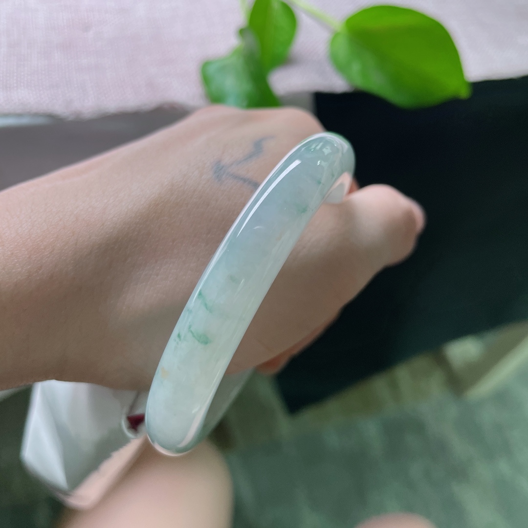 飘花正圈，窄条，水润细腻，清新俊逸，洒金，有棉线，ss57262a