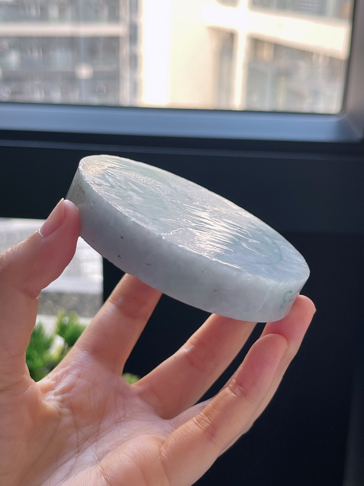 翡翠镯饼⭕️正圈最大做60，圆条最大做56