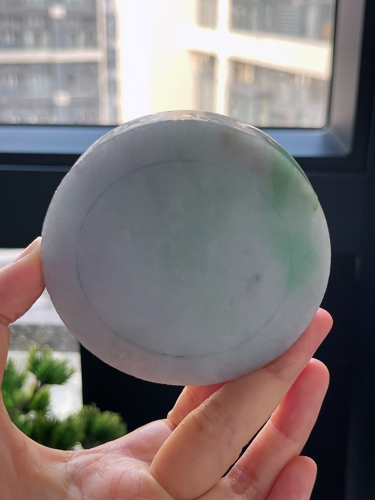 翡翠镯饼⭕️正圈最大做60，圆条最大做56