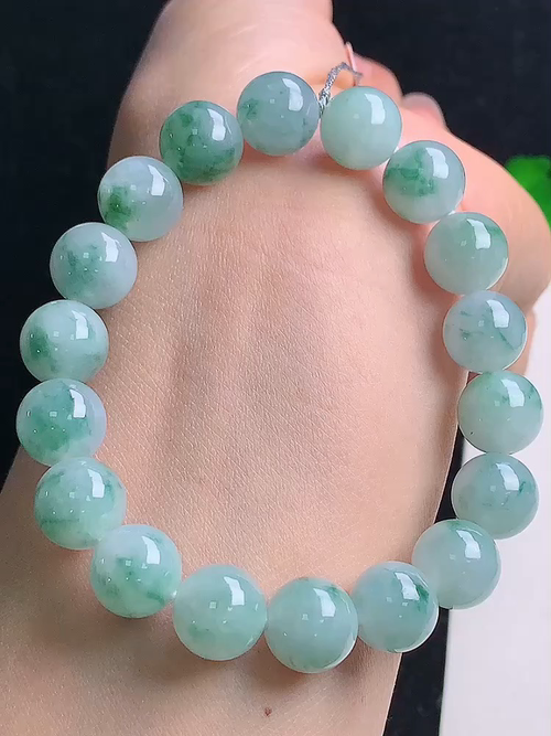 称花转运珠手链，，尺寸10.8mm，颗数18，№;y10230 09