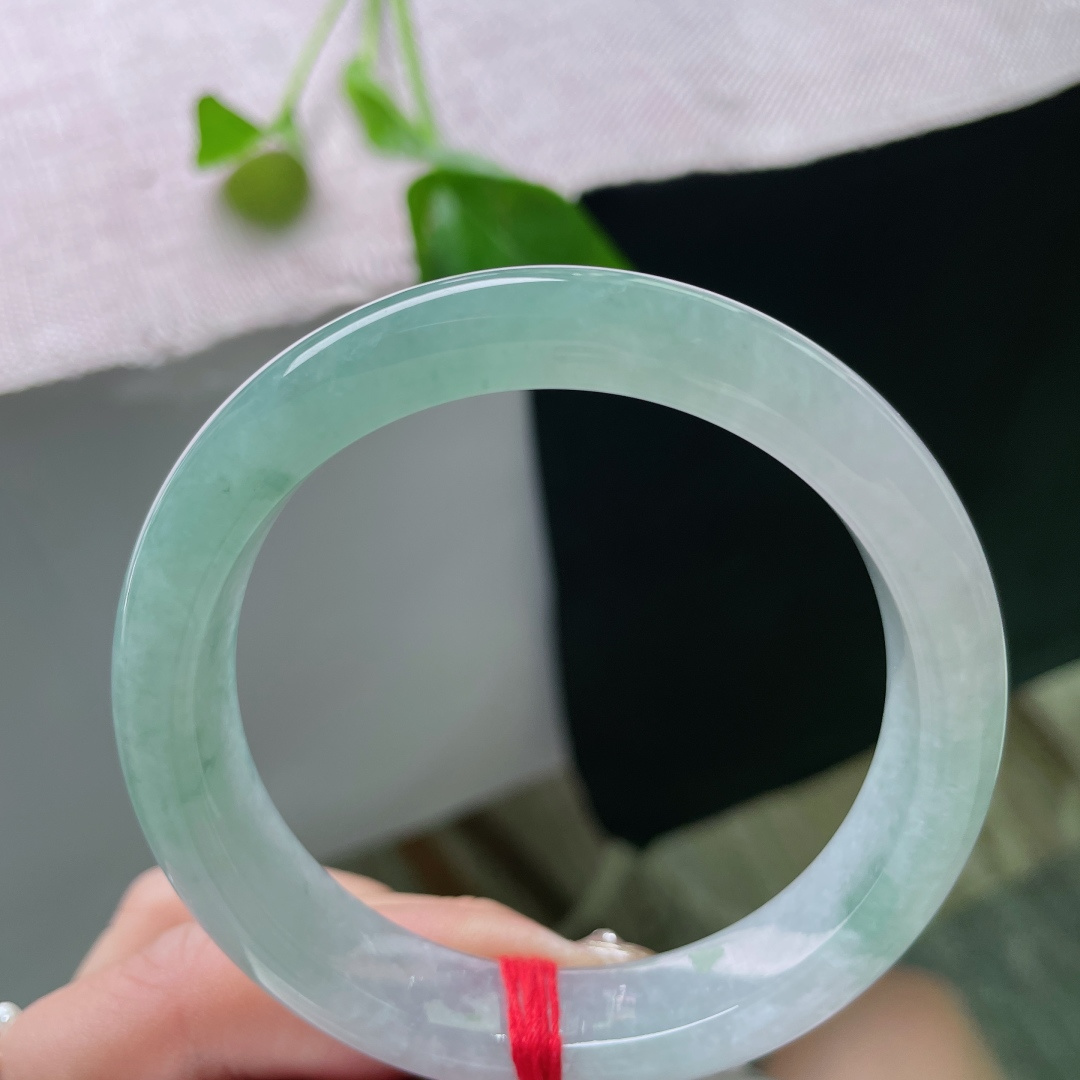 57.8/12.7/8.5，冰蓝正圈，种老，冰晶玉莹，花容月貌，艳压群芳，晶体纹，ss50647a