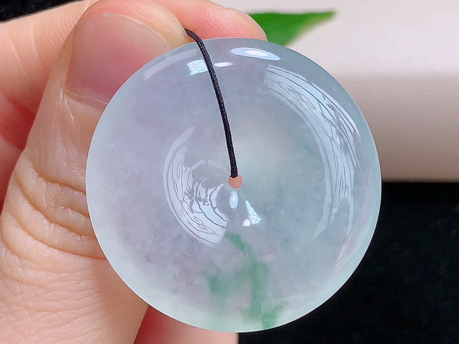 ️ 平安扣，无裂，尺寸31.5-6.3mm，包A附证书