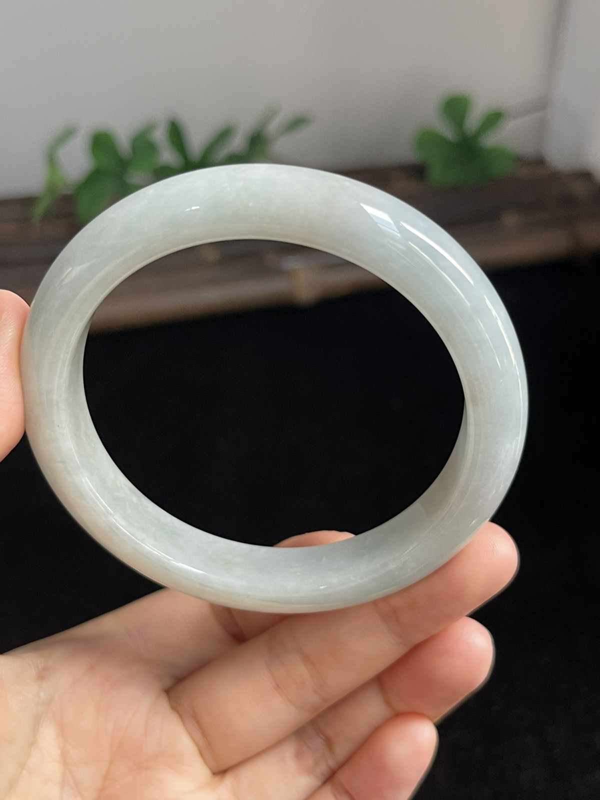 正圈58.3圈口，翡翠手镯