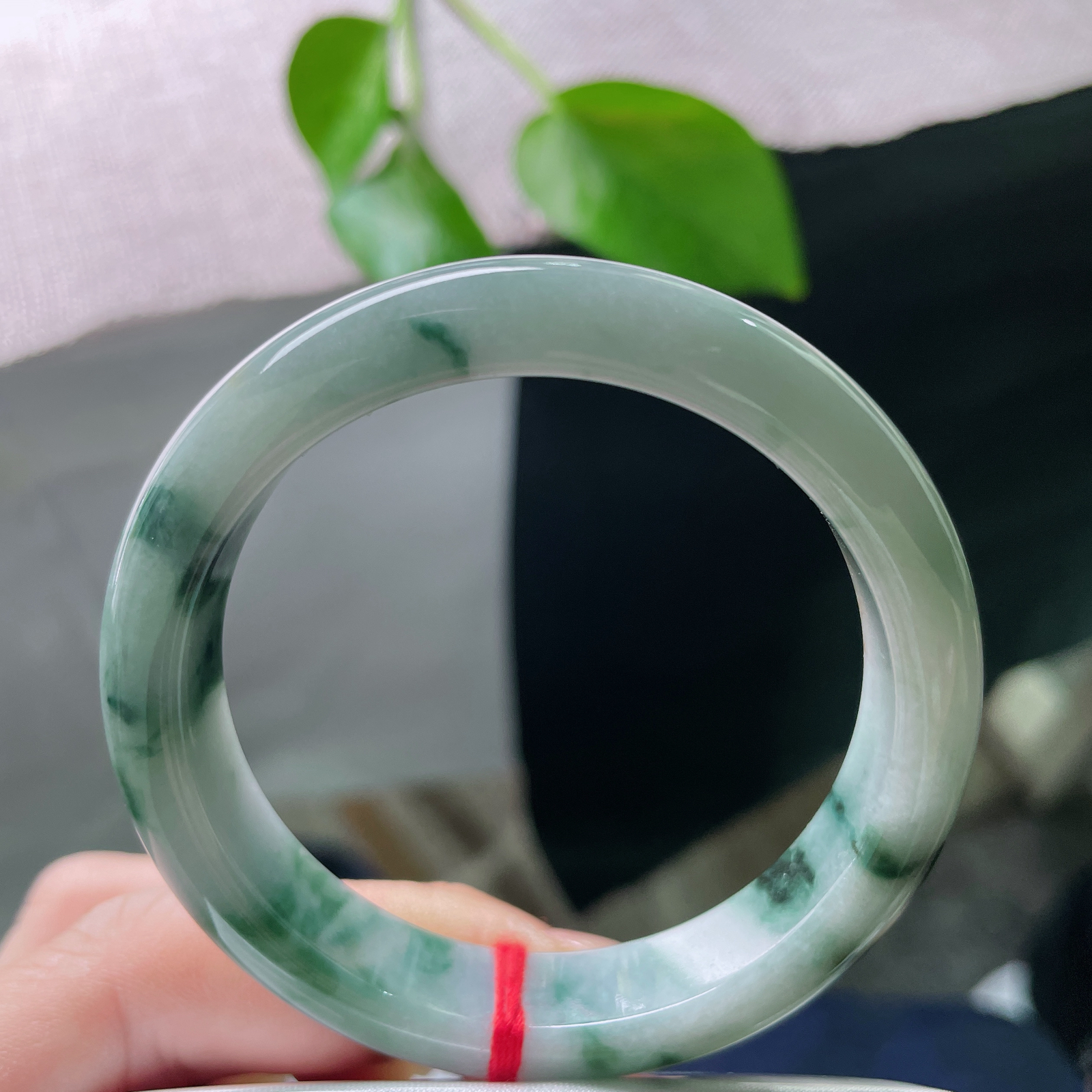53/11.8/8飘花正圈，洒金，繁花似锦，水头好，细腻，经典大方，ss51337a..