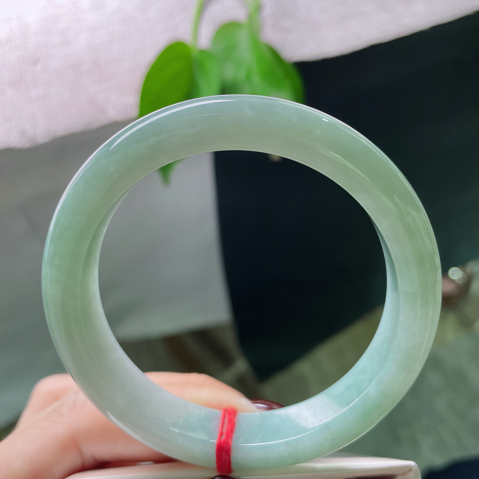 56.8/12/8.5，油绿底正圈，水头好，种老，不张扬，却自有千钧重量。ss49016a..