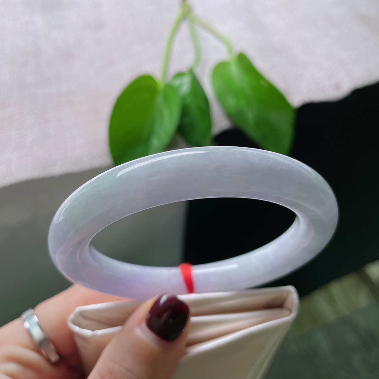 57.3/10.7紫罗兰圆条，水润细腻，优雅永不过时，婉间风华，棉线，ss52854a..