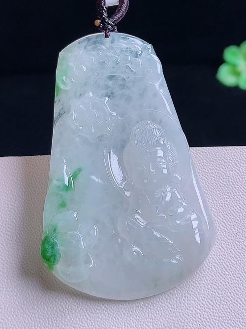 宝宝佛，无裂，尺寸54.7/35/5.1编号5y810