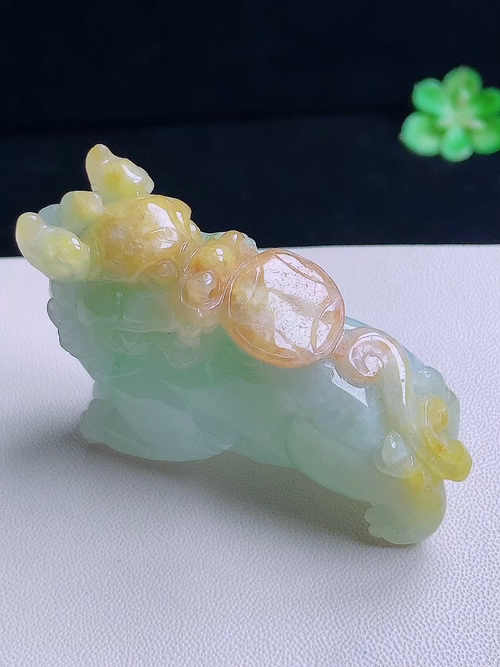 貔貅，无裂，尺寸57.2/16.8/36编号5y810