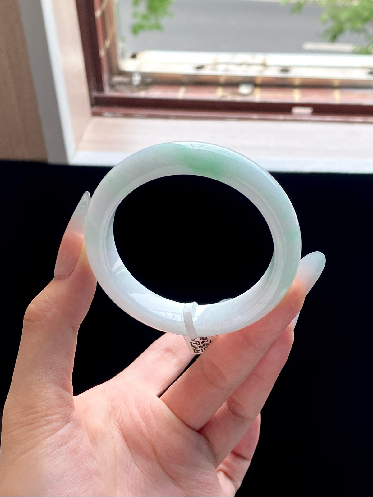 小圈口白底青正圈成品（小细纹不扣）
⭕️53-12-8.2