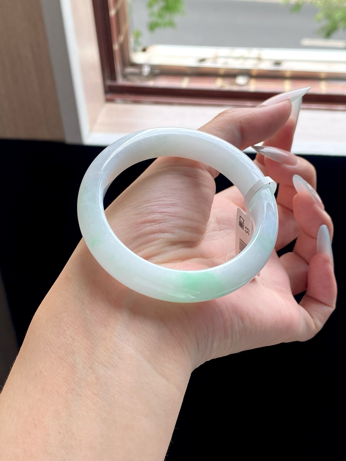 小圈口白底青正圈成品（小细纹不扣）
⭕️53-12-8.2
