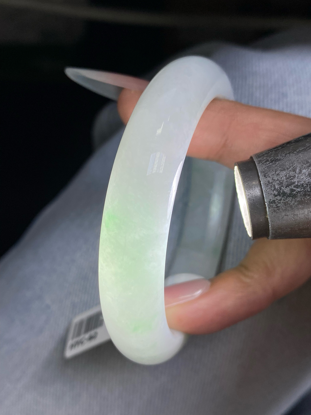 小圈口白底青正圈成品（小细纹不扣）
⭕️53-12-8.2