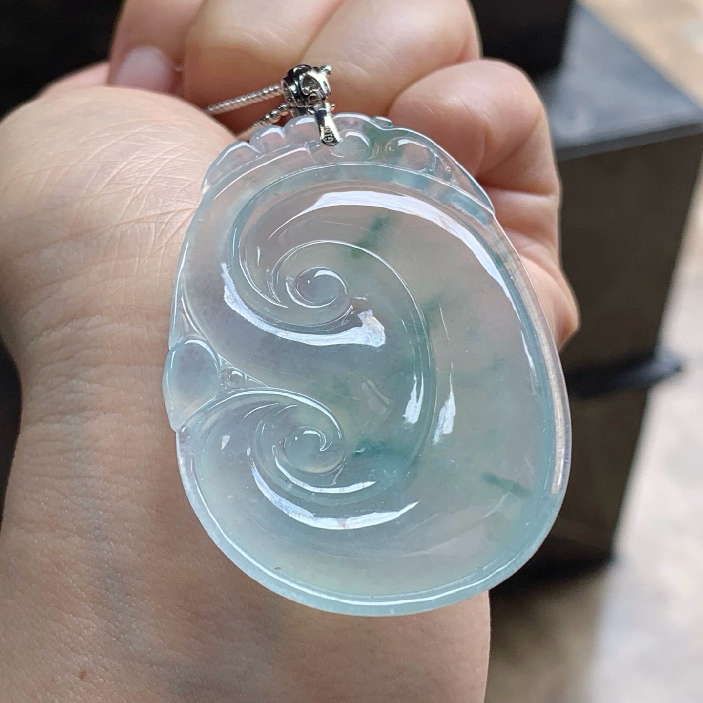 金扣飘花如意^_^水润