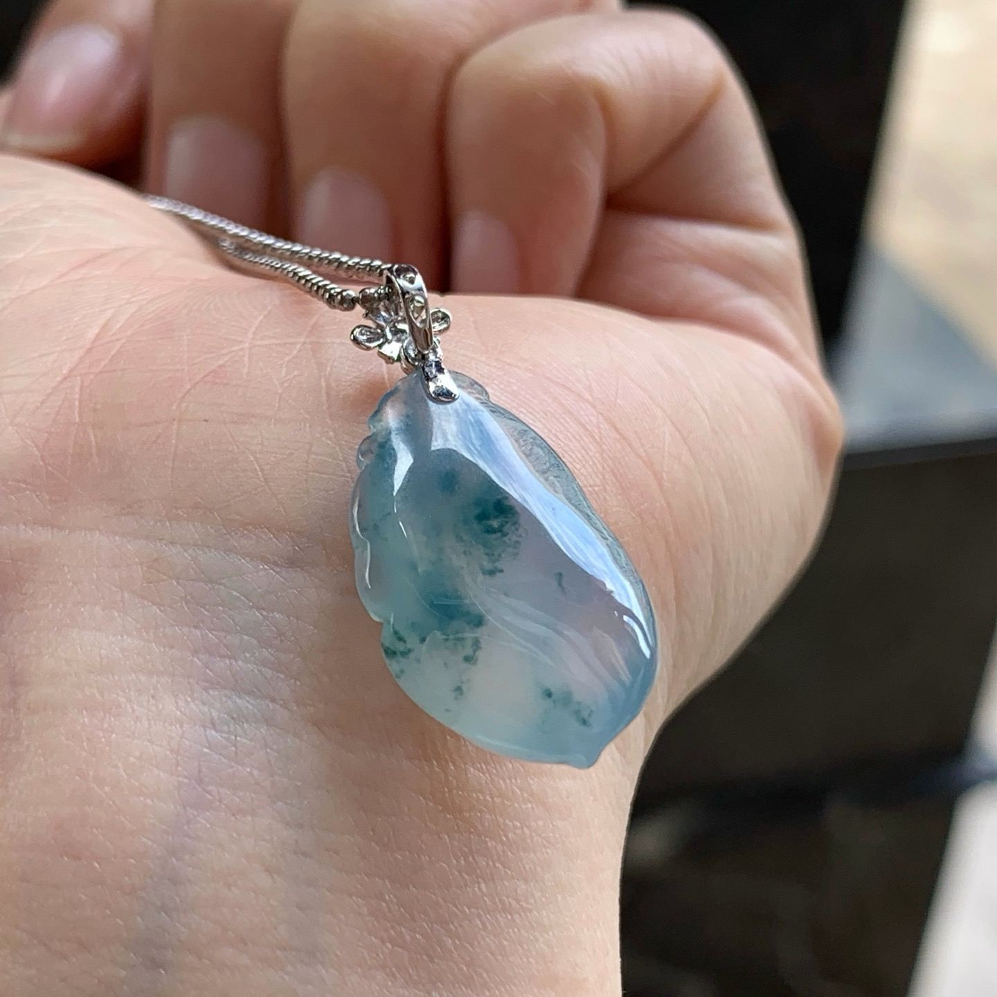 金扣蓝花福瓜^_^