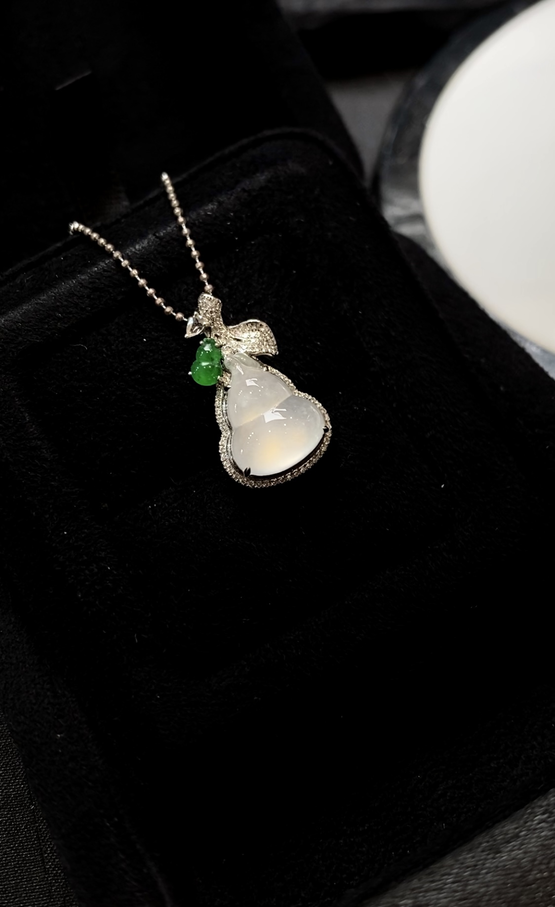 福利（不议） 高冰炸光葫芦吊坠·金 整·23.3-13.4-9.6mm 裸·14-11.1-4.7mm