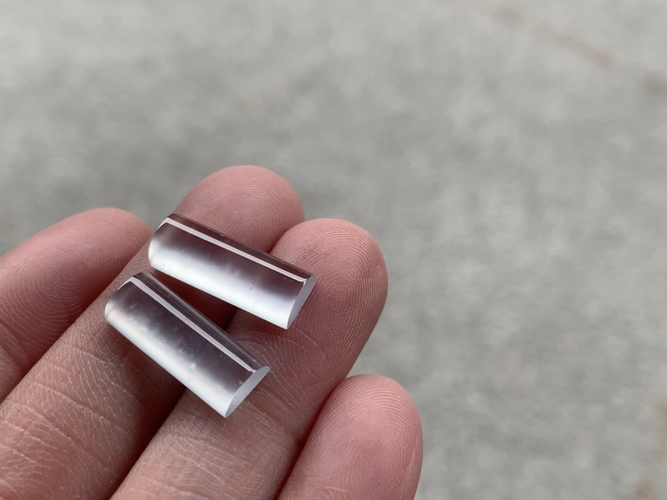 ️ 冰种马鞍一对 尺寸15.2×6×3.5/15.2×6×3
