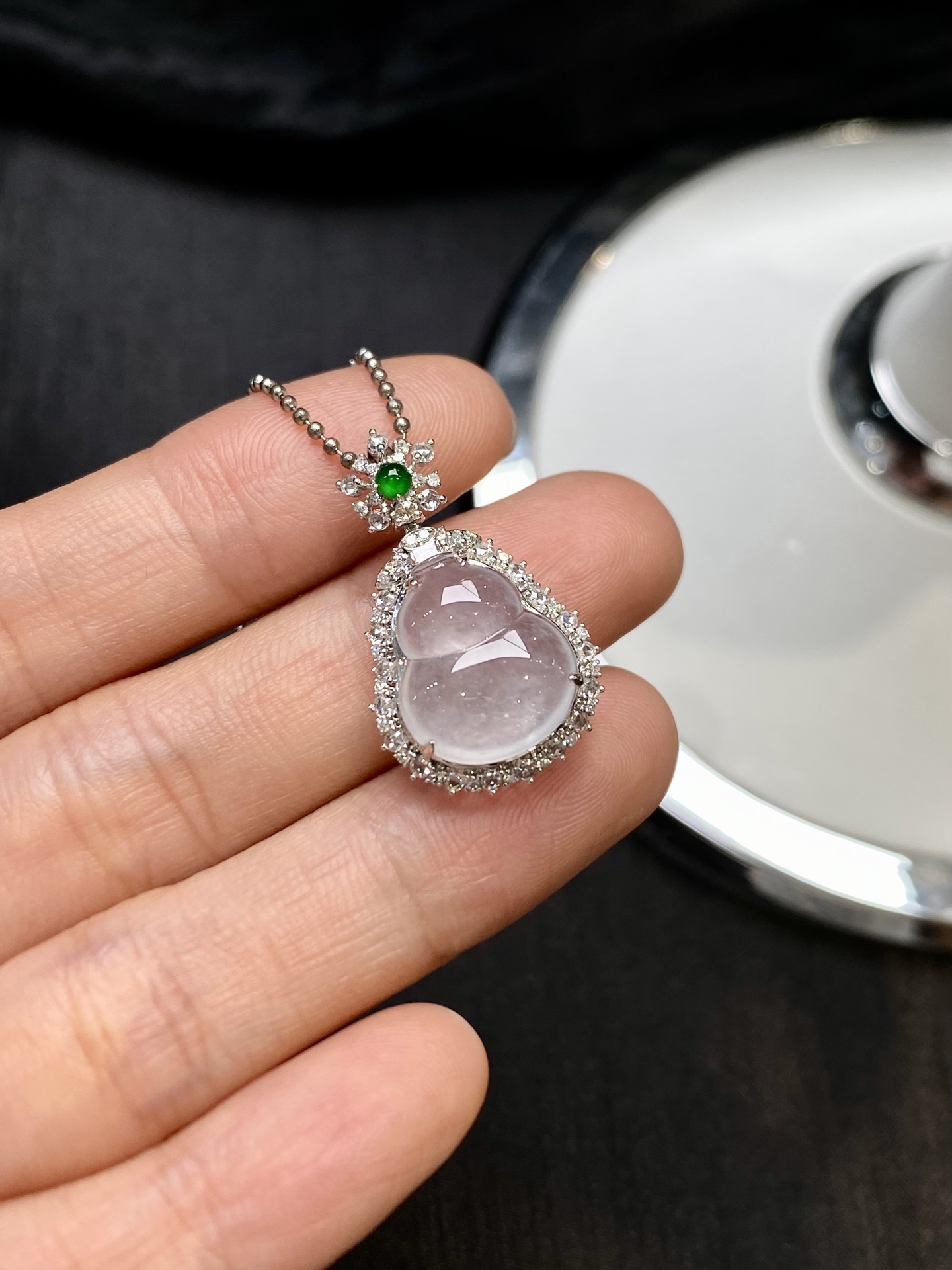 葫芦吊坠·金 整·26.3-16.2-8.7mm 裸·14.1-12.4-3.5mm
