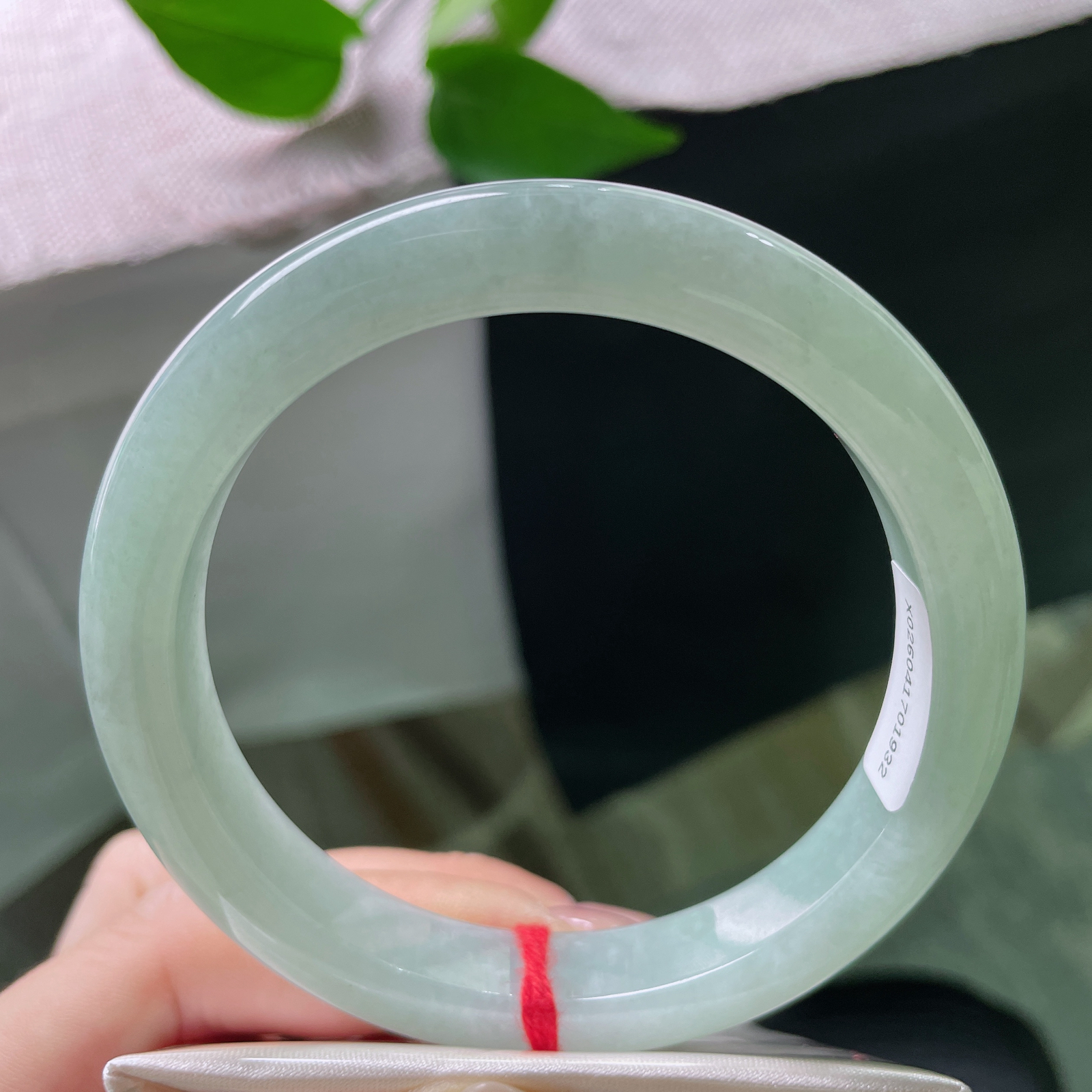 61/11.3/8.5，浅绿底正圈，泥鳅背条形，大圈口，清雅高级，皮纹，ss50714a..