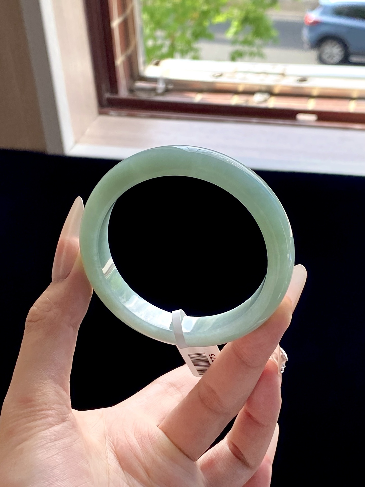 油青湖水绿正圈成品（无裂） HYC-975 ⭕️56.2-12.2-8.2