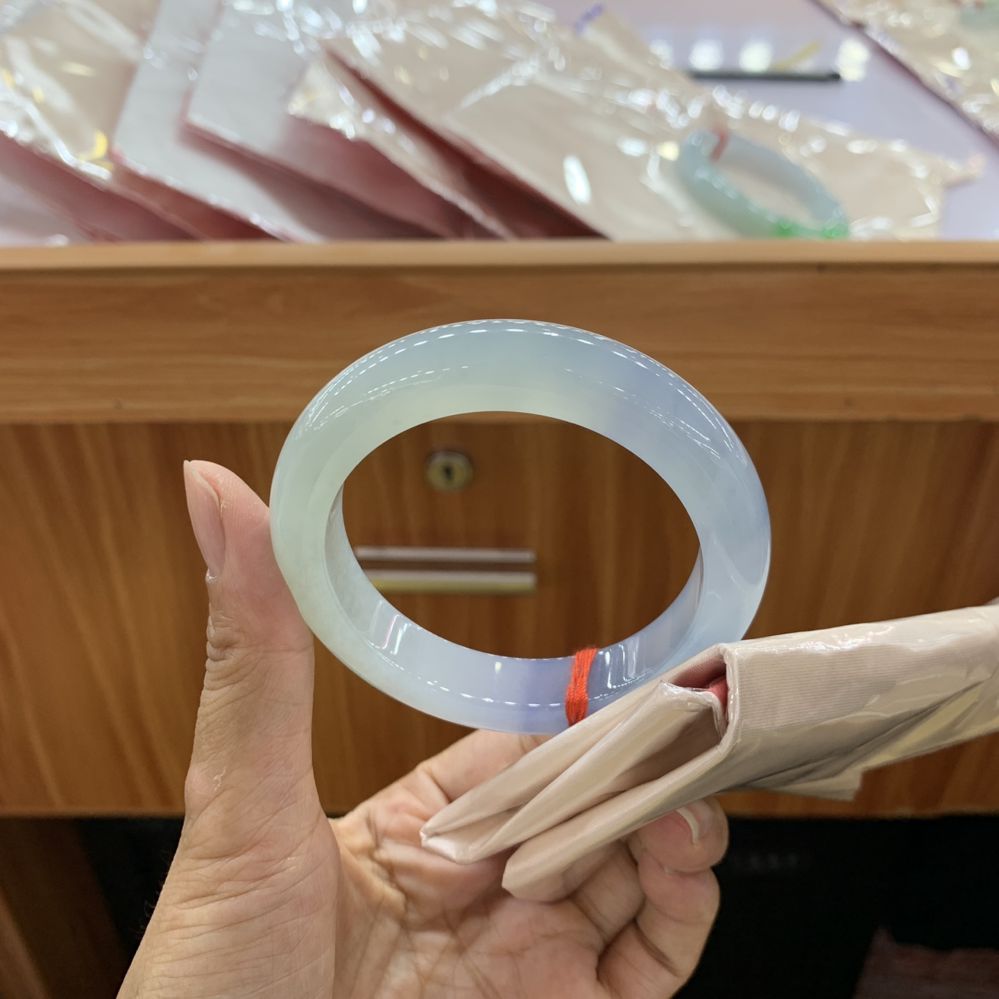 正圈翡翠手镯 55.1-11.8-9.4
