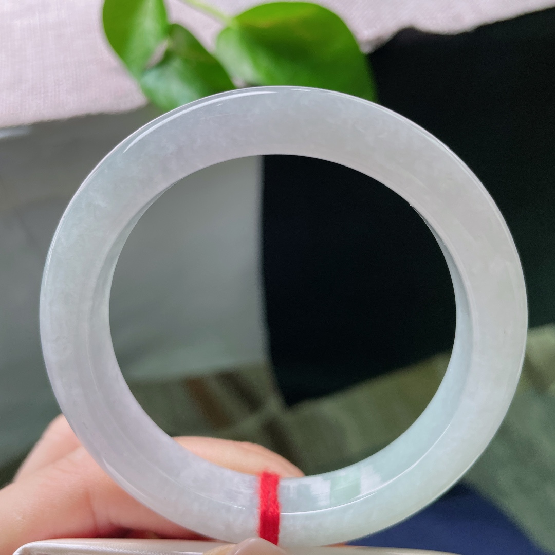 57/11.6/9.1，淡紫淡绿正圈，水润，清秀迷人，淡雅倾心，种老，有纹，ss50061a
