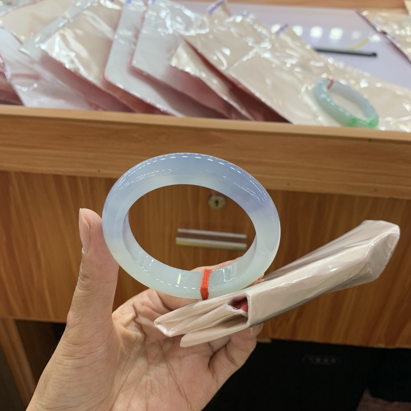 正圈翡翠手镯 55.1-11.8-9.4