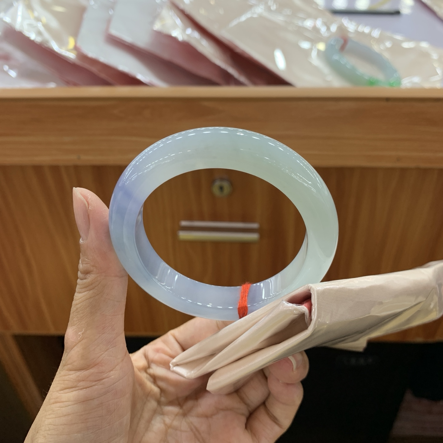 正圈翡翠手镯 55.1-11.8-9.4