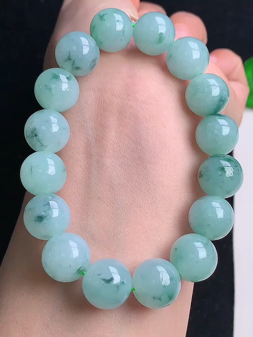 飘花转运珠手链，，度高 尺寸：13.0mm 0mm ️ 颗数：16 №;y13418   10b
