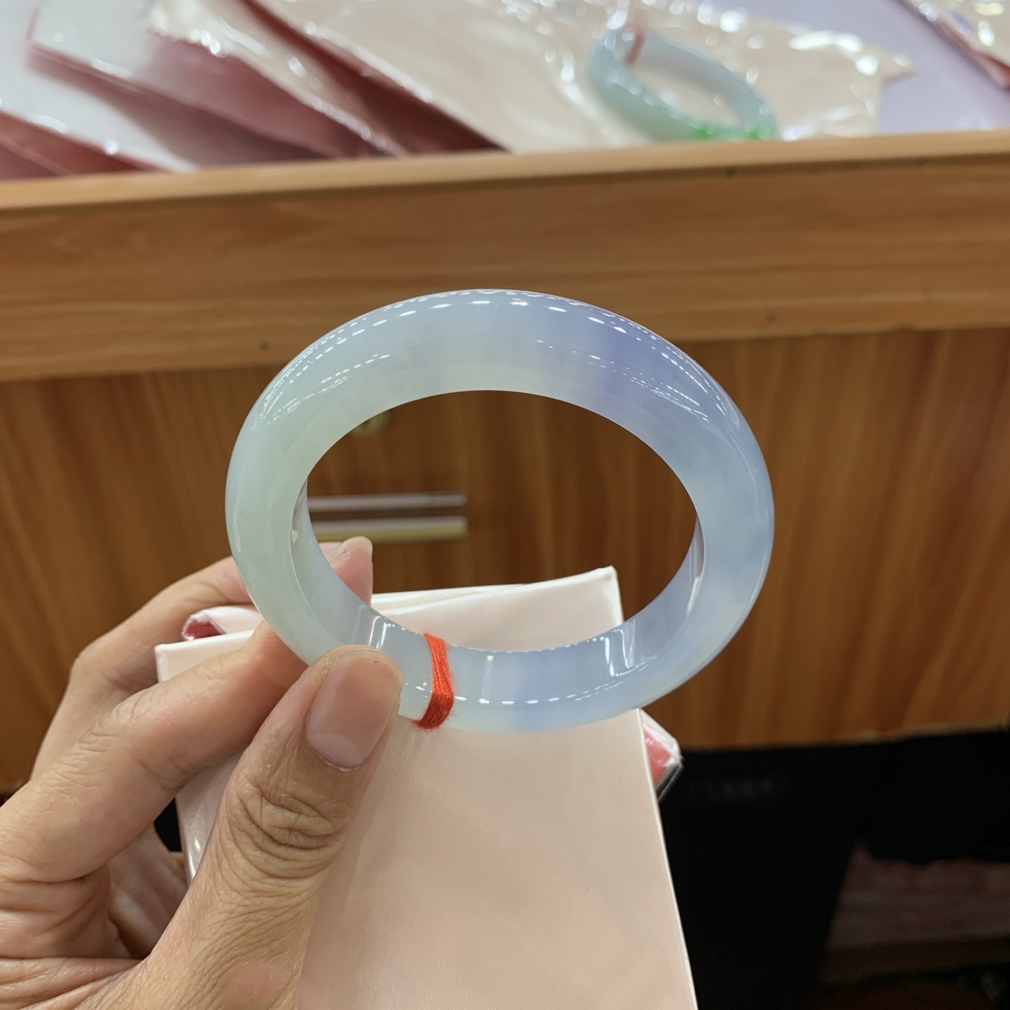 正圈翡翠手镯 55.1-11.8-9.4