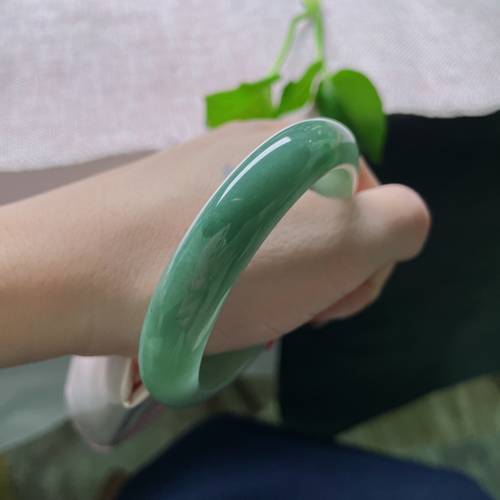 55.7/11.9/8，油青正圈，颜色渐变，水头好，质地温润细腻，古典，有纹，ss50371a..