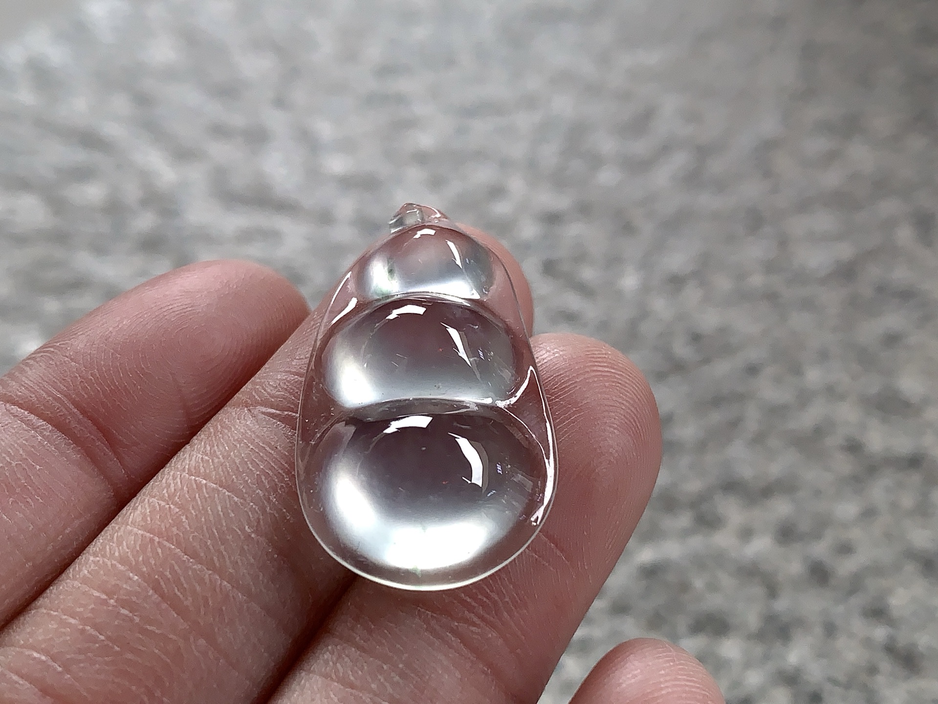 ️ 冰种福豆，肉质细腻 尺寸27×15.3×5.7