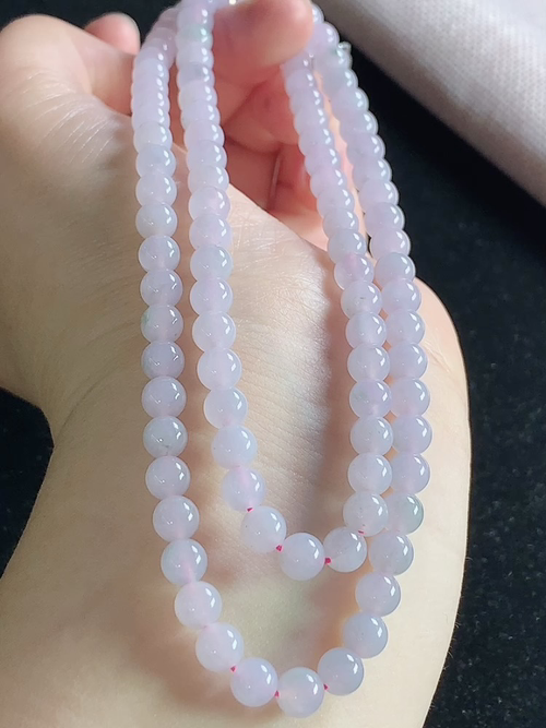 玉珠项链，尺寸5.5-5.8mm，95颗，w16xtg
