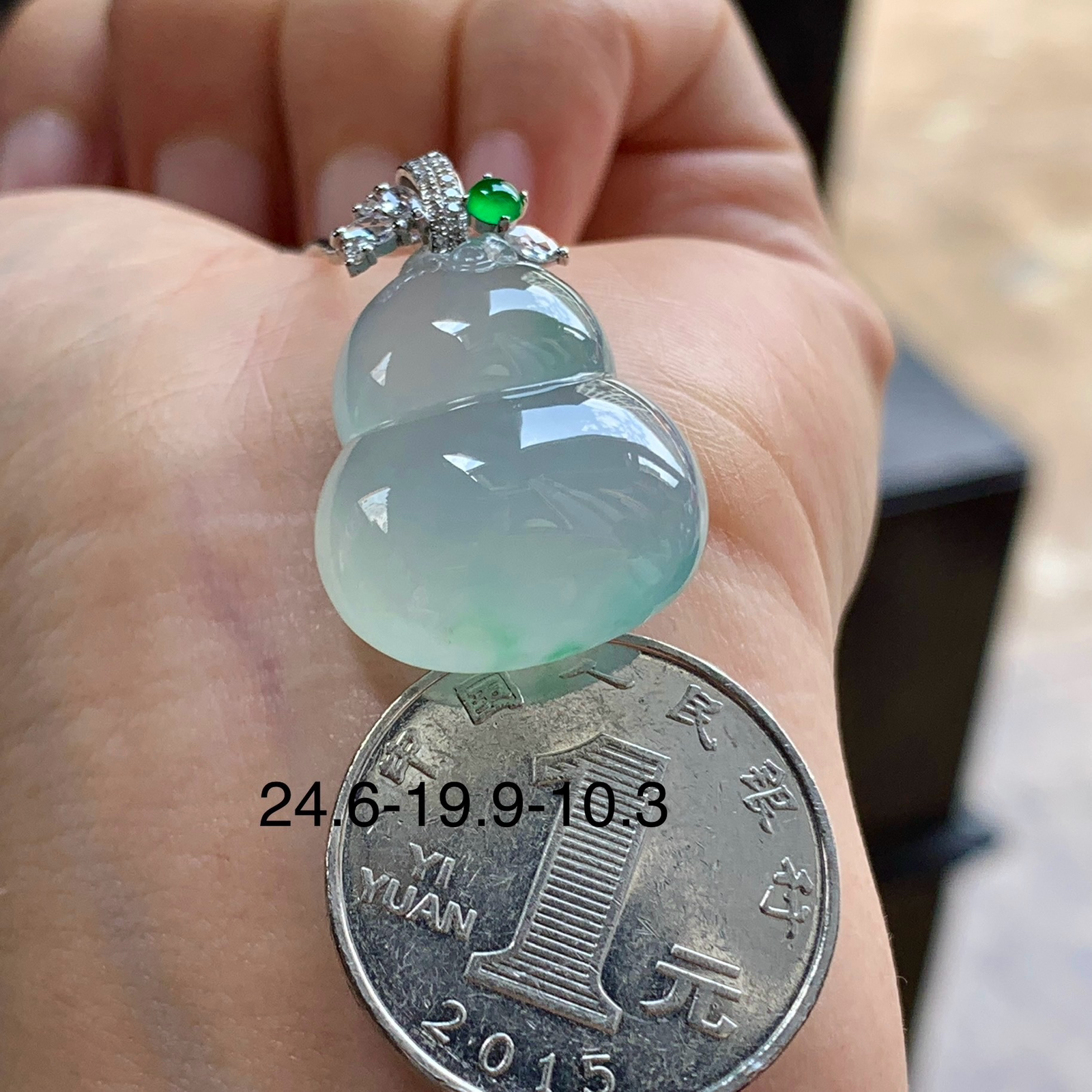 金钻冰飘绿葫芦^_^饱满圆润