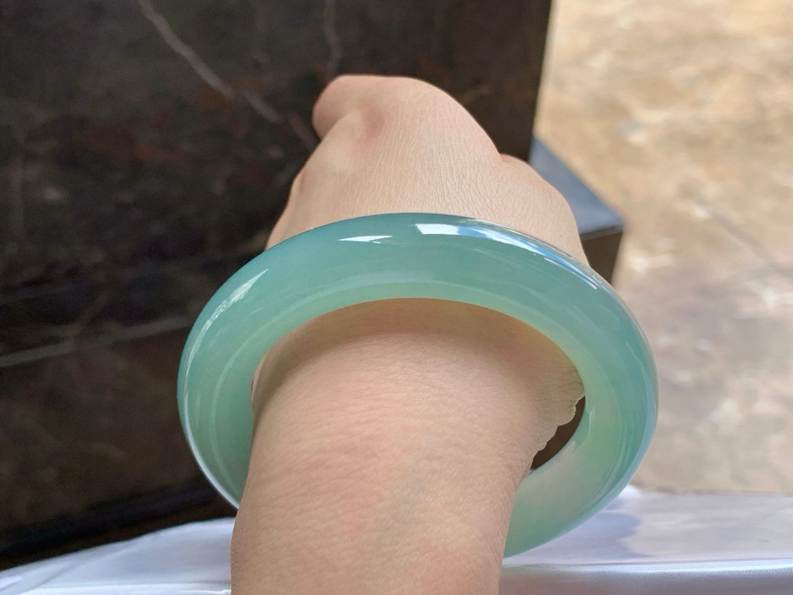 54.5-12

蓝水圆条手镯^_^鲜艳