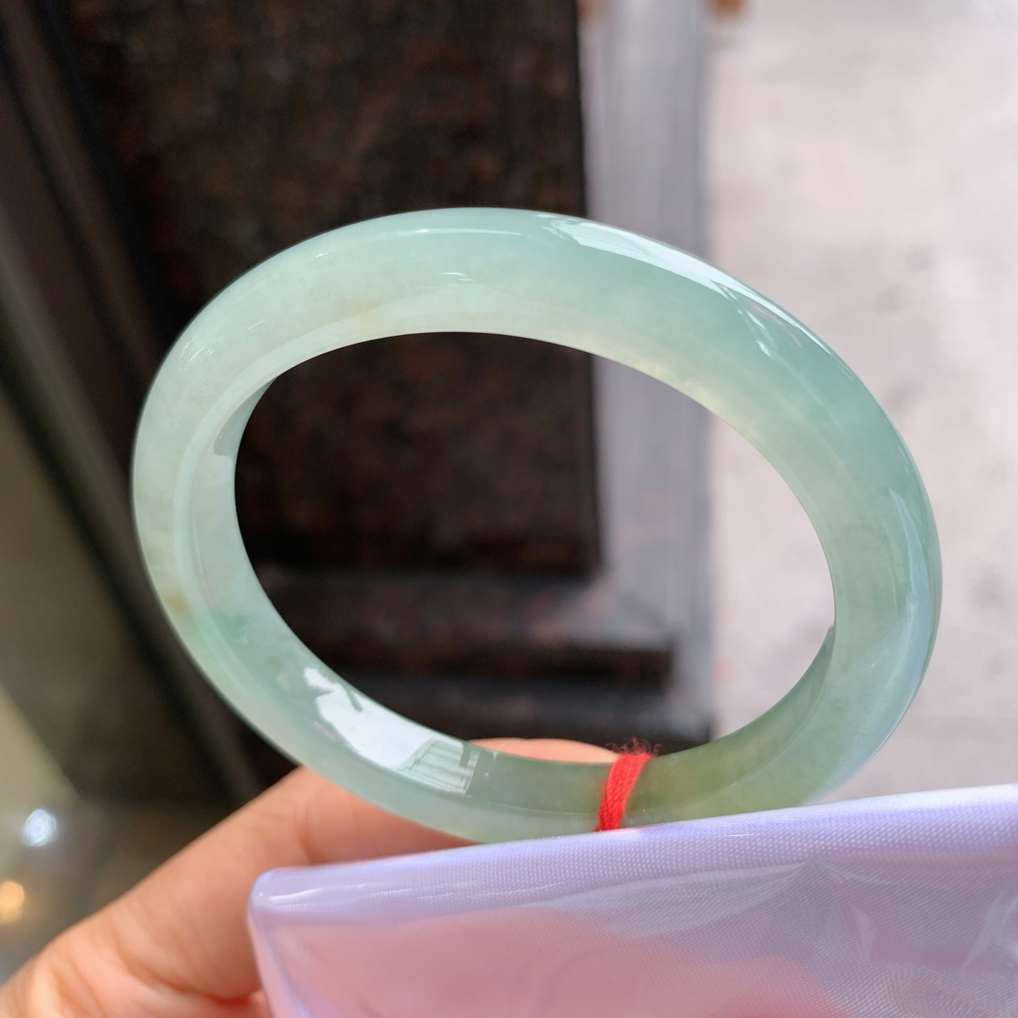 贵妃冰黄翡 无裂 冰润