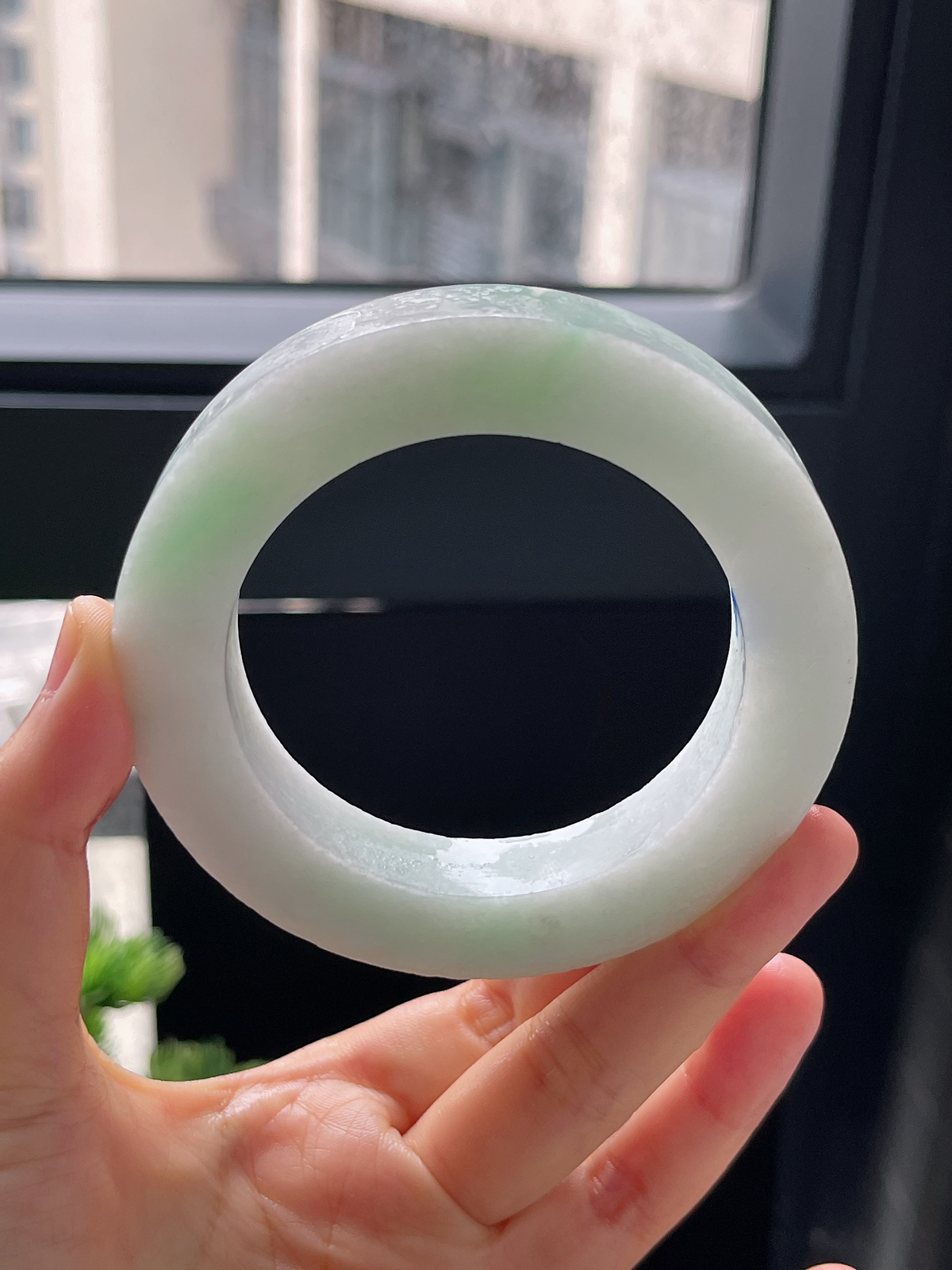 翡翠毛胚，⭕️正圈最大做67，圆条最大做63；最小做57.7