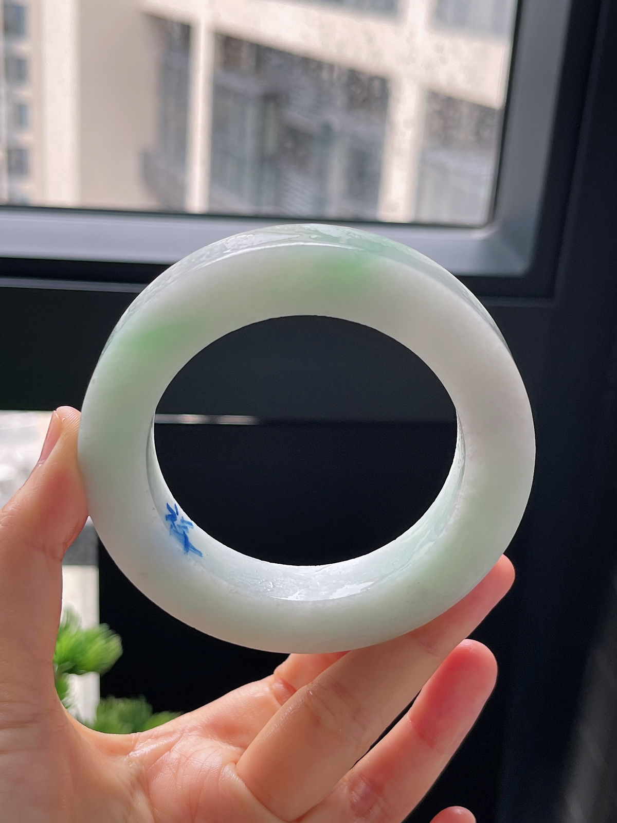 翡翠毛胚，⭕️正圈最大做67，圆条最大做63；最小做57.7