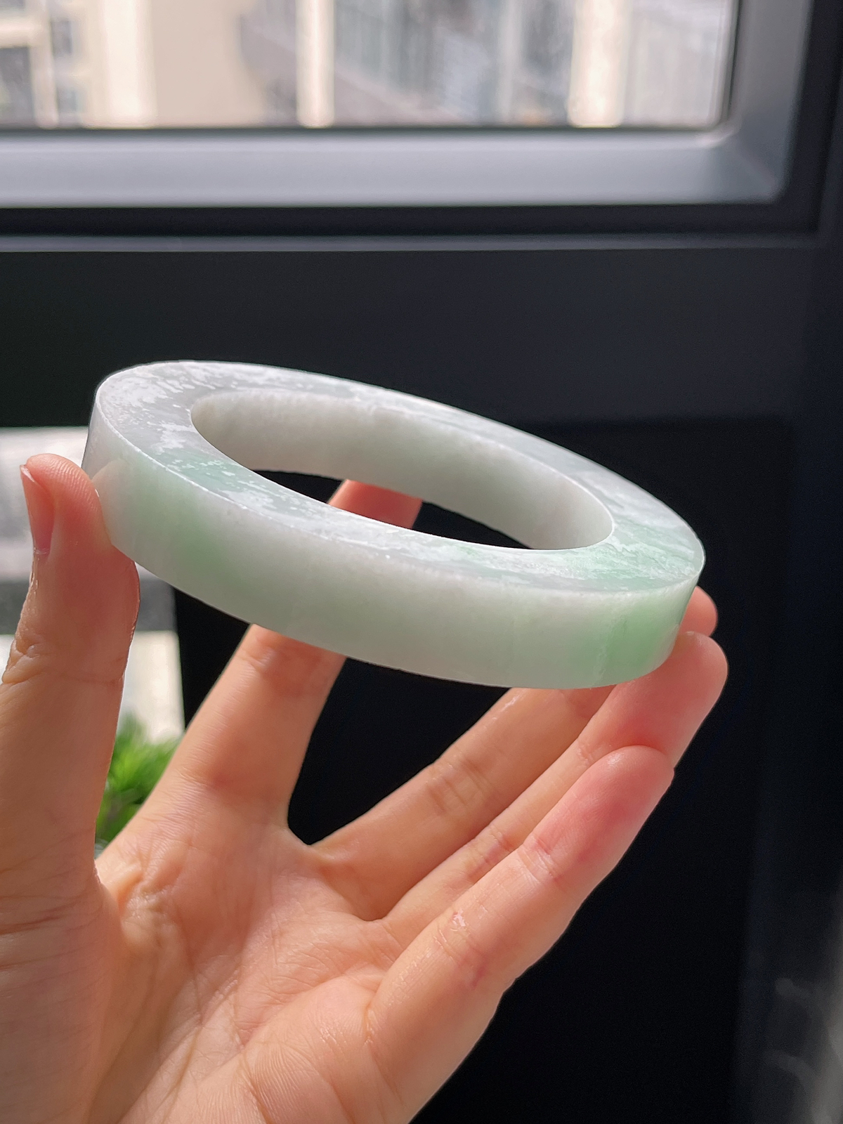 翡翠毛胚，⭕️正圈最大做67，圆条最大做63；最小做58.7