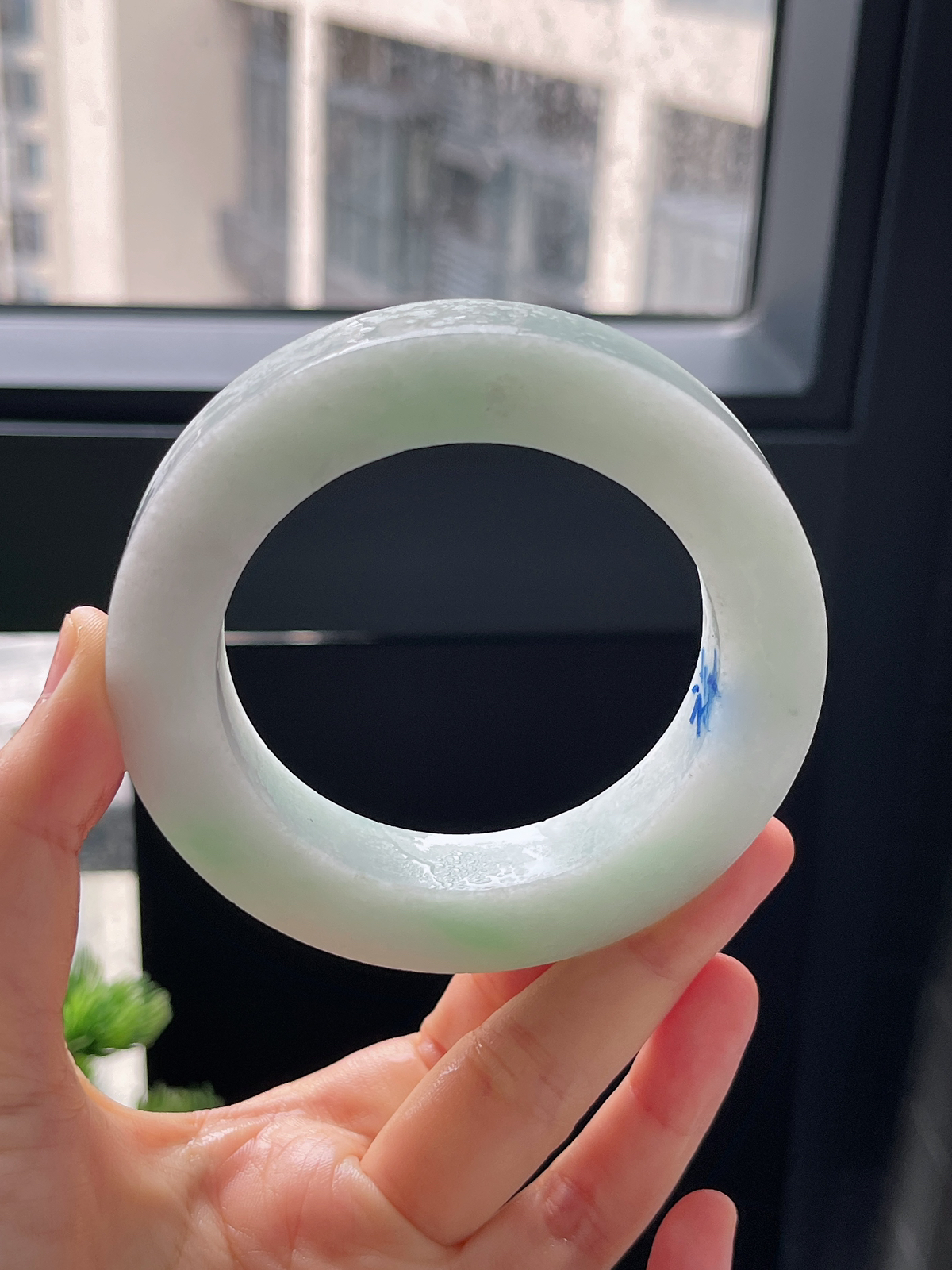 翡翠毛胚，⭕️正圈最大做67，圆条最大做63；最小做57.7