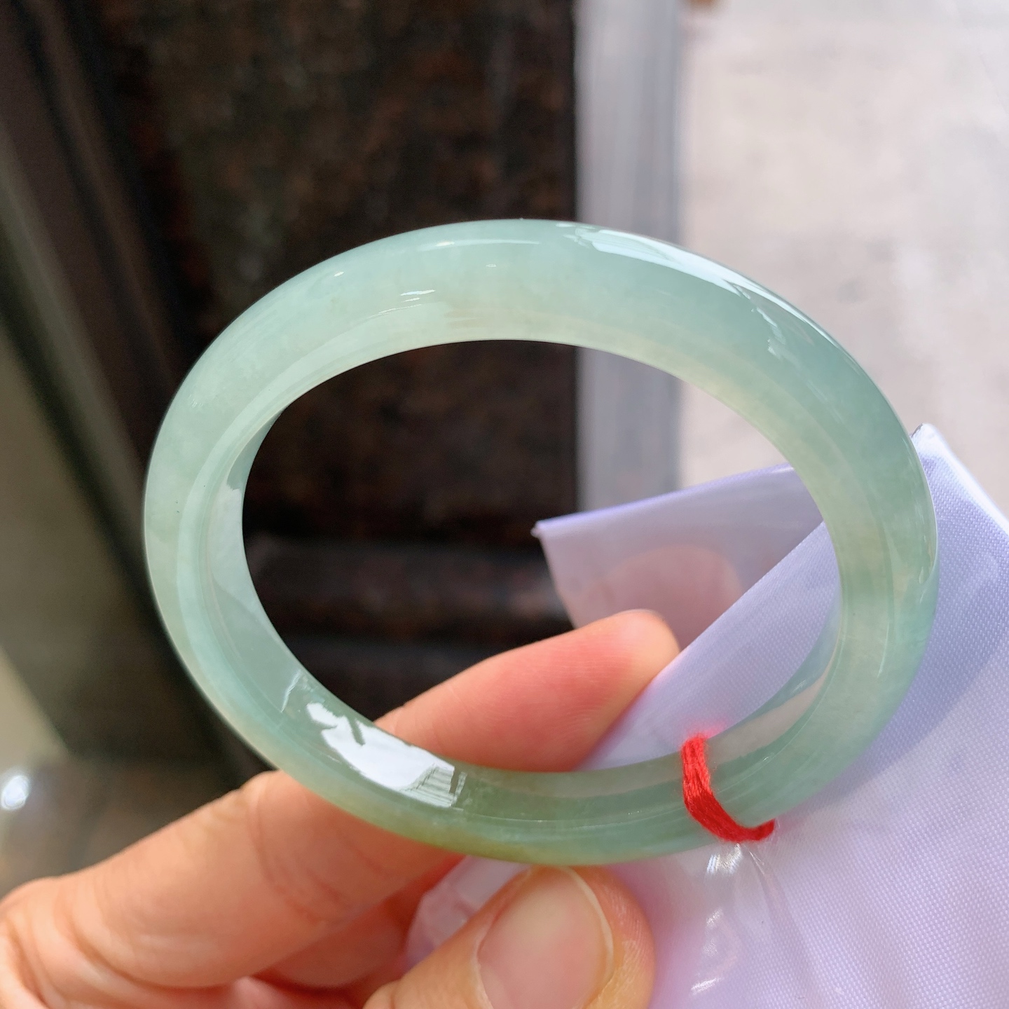贵妃冰黄翡 无裂 冰润