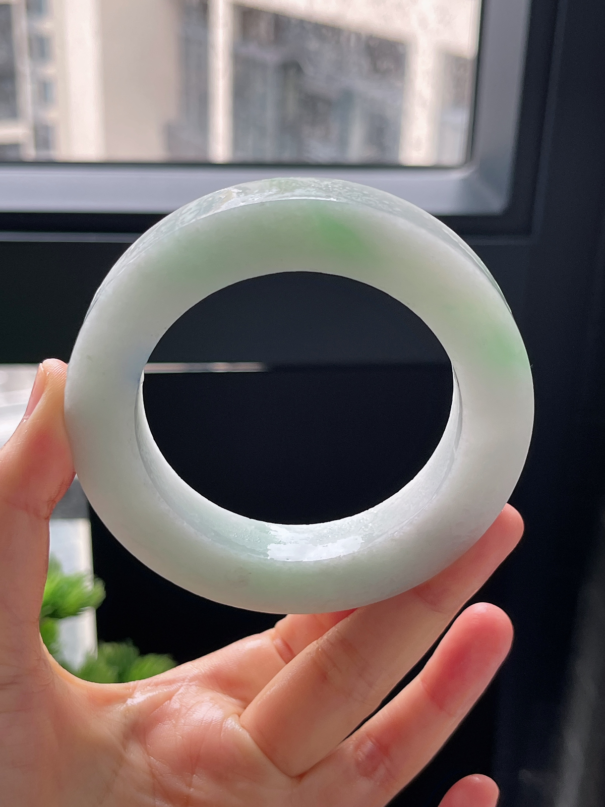 翡翠毛胚，⭕️正圈最大做67，圆条最大做63；最小做57.7