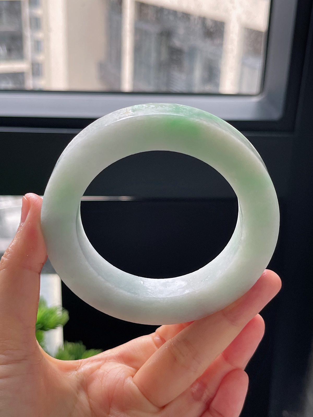 翡翠毛胚，⭕️正圈最大做67，圆条最大做63；最小做58.4
