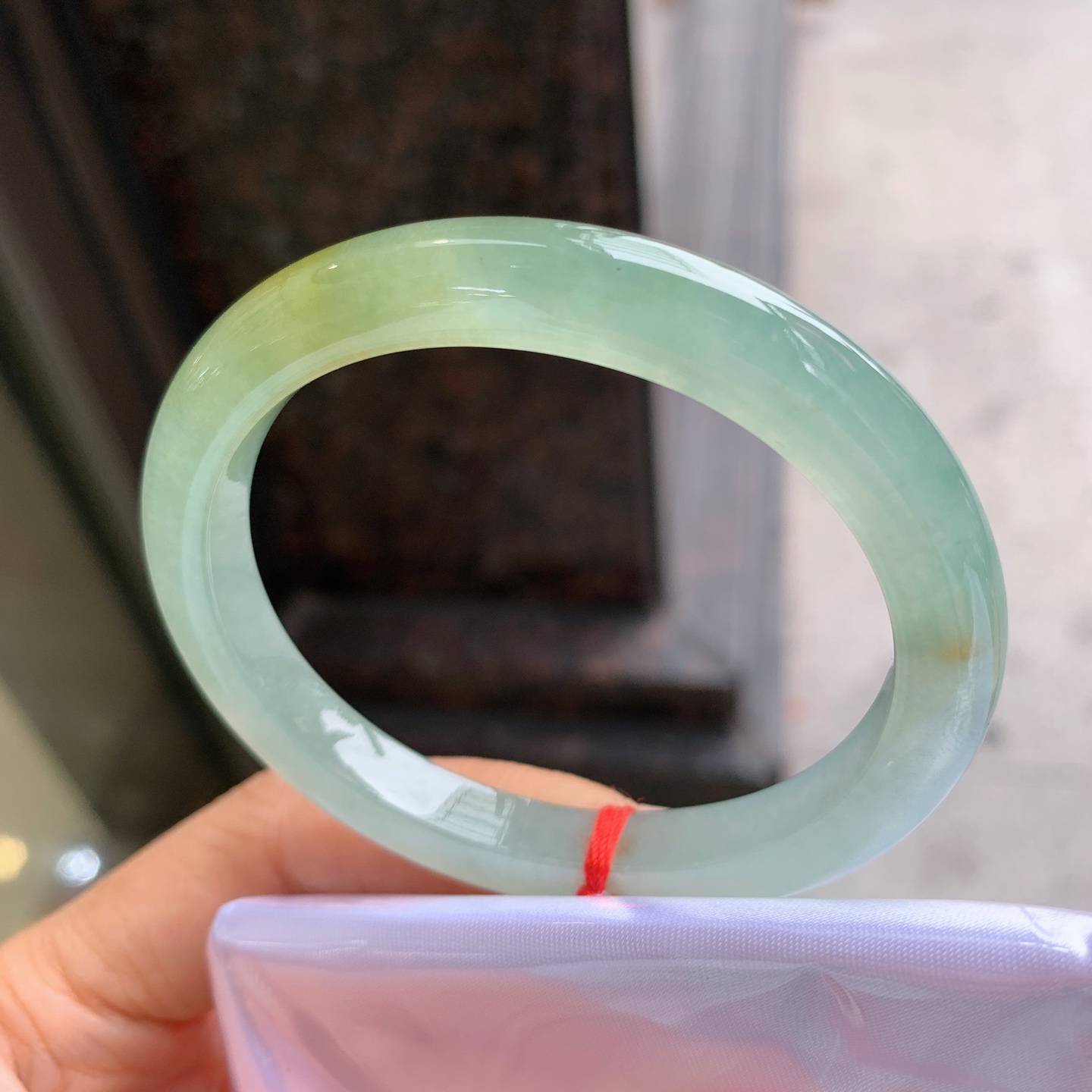 贵妃冰黄翡 无裂 冰润